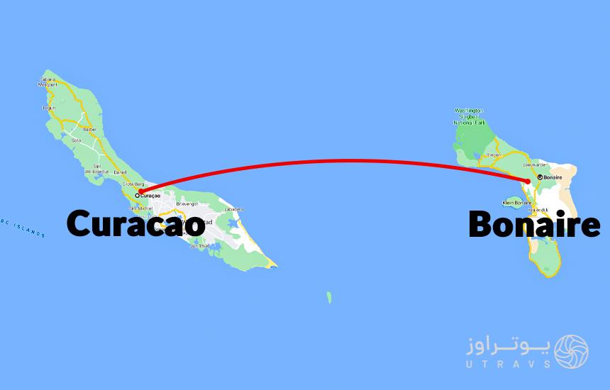 flights from Bonaire to Curaçao